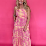 Pink Lemonade Picnic Maxi Dress - Shabby 2 Chic Boutiques
