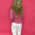 Piper Pin StripedCardigan in Pink and White - Shabby 2 Chic Boutiques