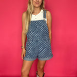 Playful Days Polka Dot Denim Overall - Shabby 2 Chic Boutiques