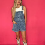 Playful Days Polka Dot Denim Overall - Shabby 2 Chic Boutiques
