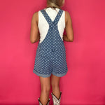 Playful Days Polka Dot Denim Overall - Shabby 2 Chic Boutiques