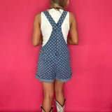 Playful Days Polka Dot Denim Overall - Shabby 2 Chic Boutiques