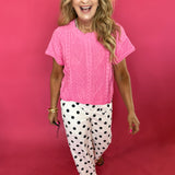 Polka Dot Wide Leg Statement Pants - Shabby 2 Chic Boutiques