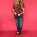 Poppin' Texture Short Sleeve Top