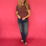 Poppin' Texture Short Sleeve Top