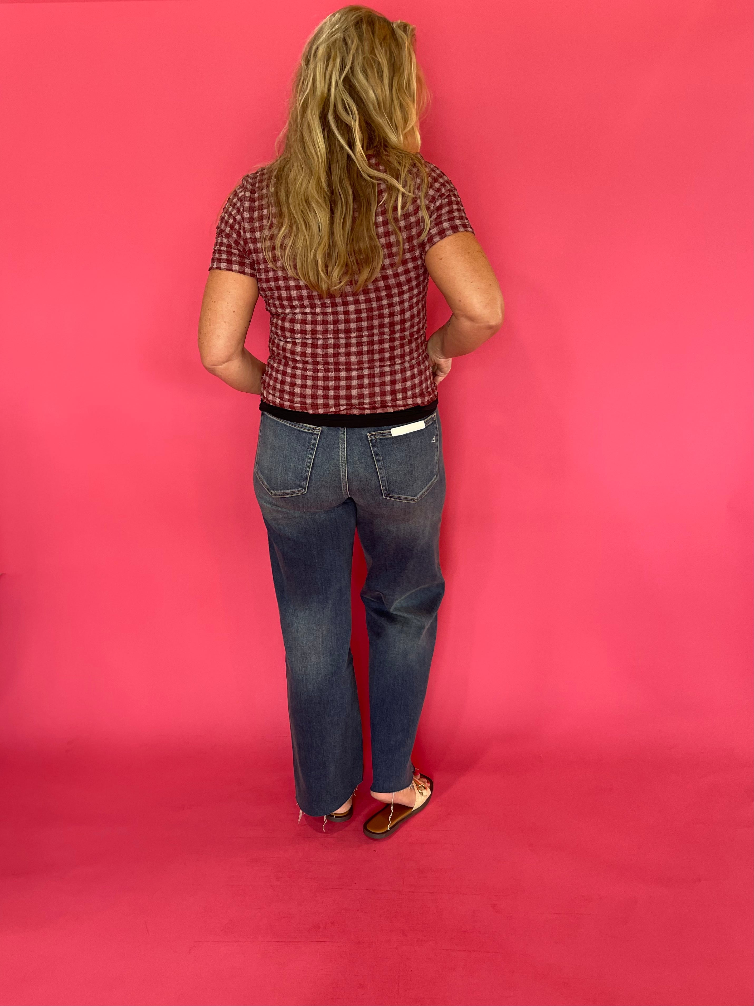 Poppin' Texture Short Sleeve Top
