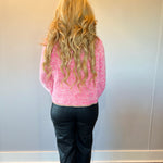 Pretty in Pink Crew Neck Sweater