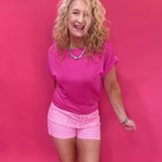 Pretty in Pink Gingham Shorts - Shabby 2 Chic Boutiques