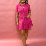 Pretty in Pink Knit Cardigan