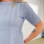 Quinn Rib Short Sleeve Top