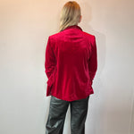 Red Carpet Velvet Blazer