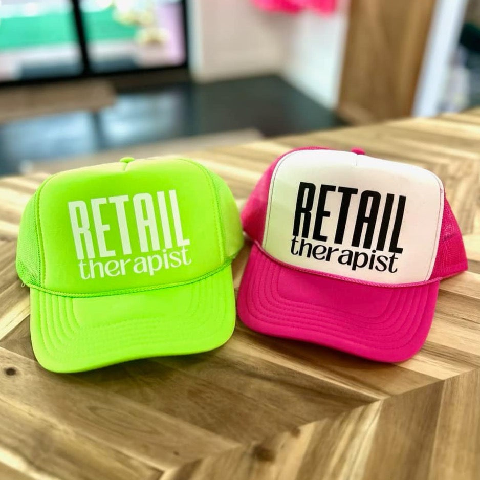 Retail Therapist Trucker Hat