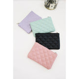 Rhombus Pattern Zipper Coin Purse