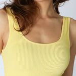 Ribbed Brami Top in Crocus