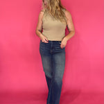 Ribbed Sweater Knit in Mocha
