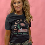 Rise With the Sun Western Graphic Tee – Dark Grey