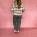 Room to Breathe Oversized Striped Knit Top