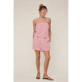 Cherry On Top Striped Romper