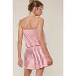 Cherry On Top Striped Romper