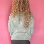 Sage Advice Bouclé Rib Sweater