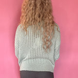 Sage Advice Bouclé Rib Sweater