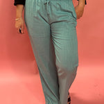 Sandy Resort Radiance Pants in Grey Teal