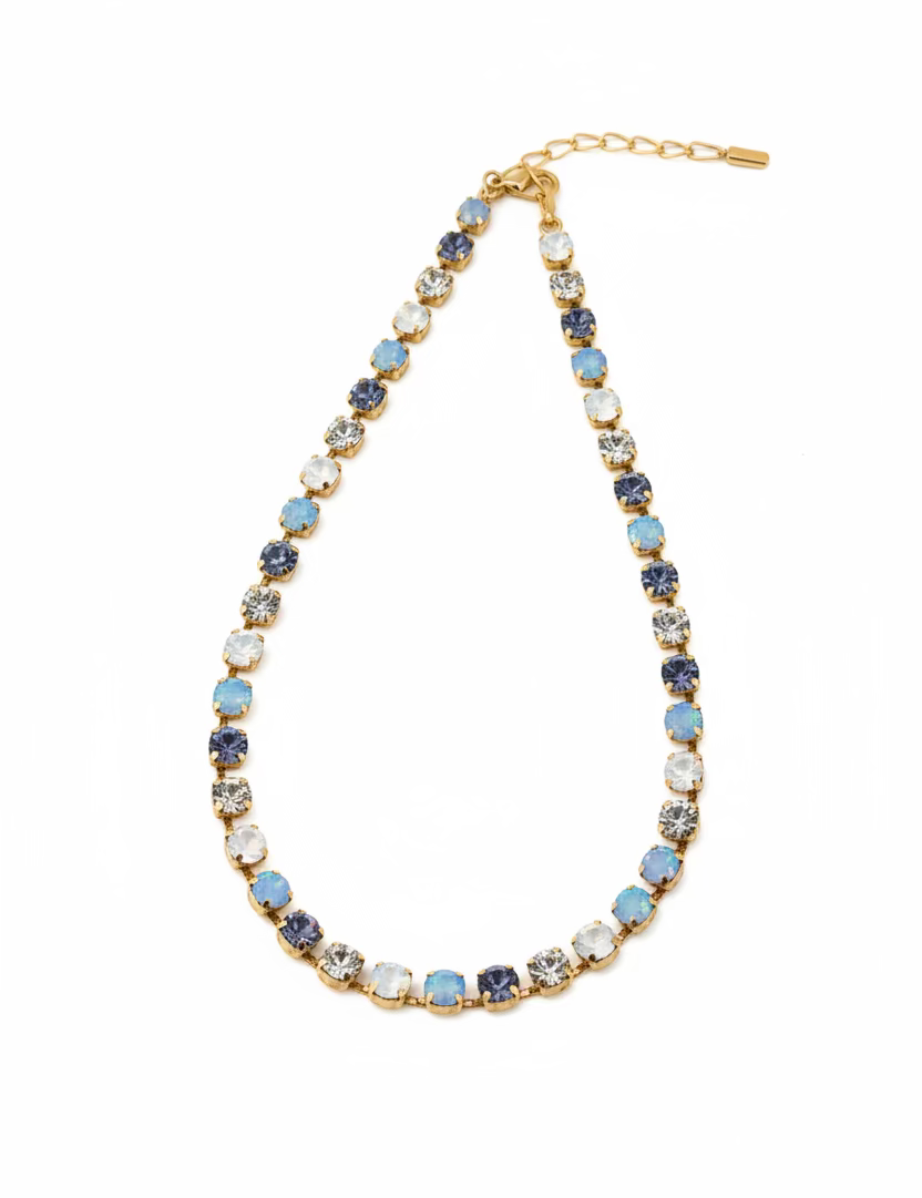 Sarina Necklace in Blue Mix Tova