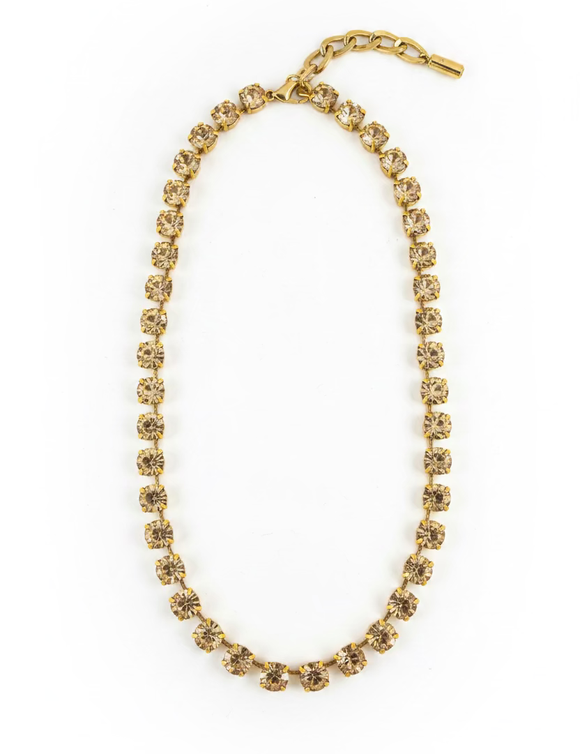 Sarina Necklace in Clear Tova