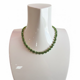 Sarina Necklace in Smutt Green Tova