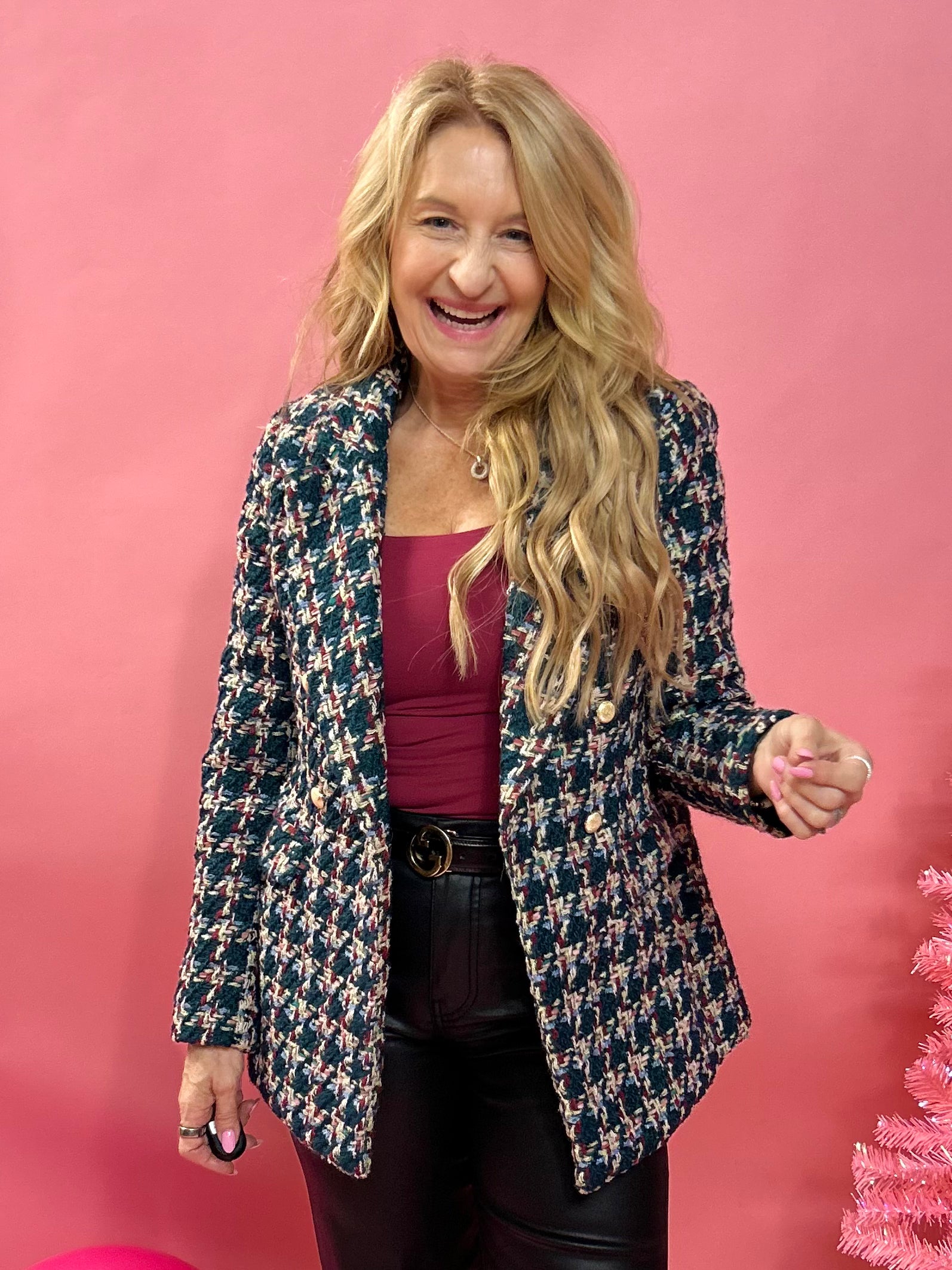 Sassy & Classy Tweed Blazer