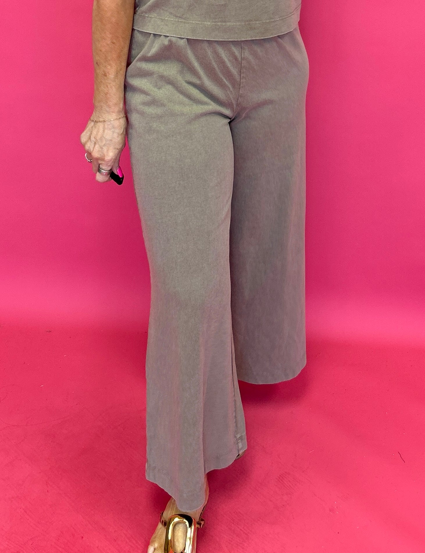 Scout Jersey Crop Flare Pant (ZSupply) - Shabby 2 Chic Boutiques