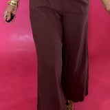 Scout Linen Pant in Choc Cherry (ZSupply) - Shabby 2 Chic Boutiques