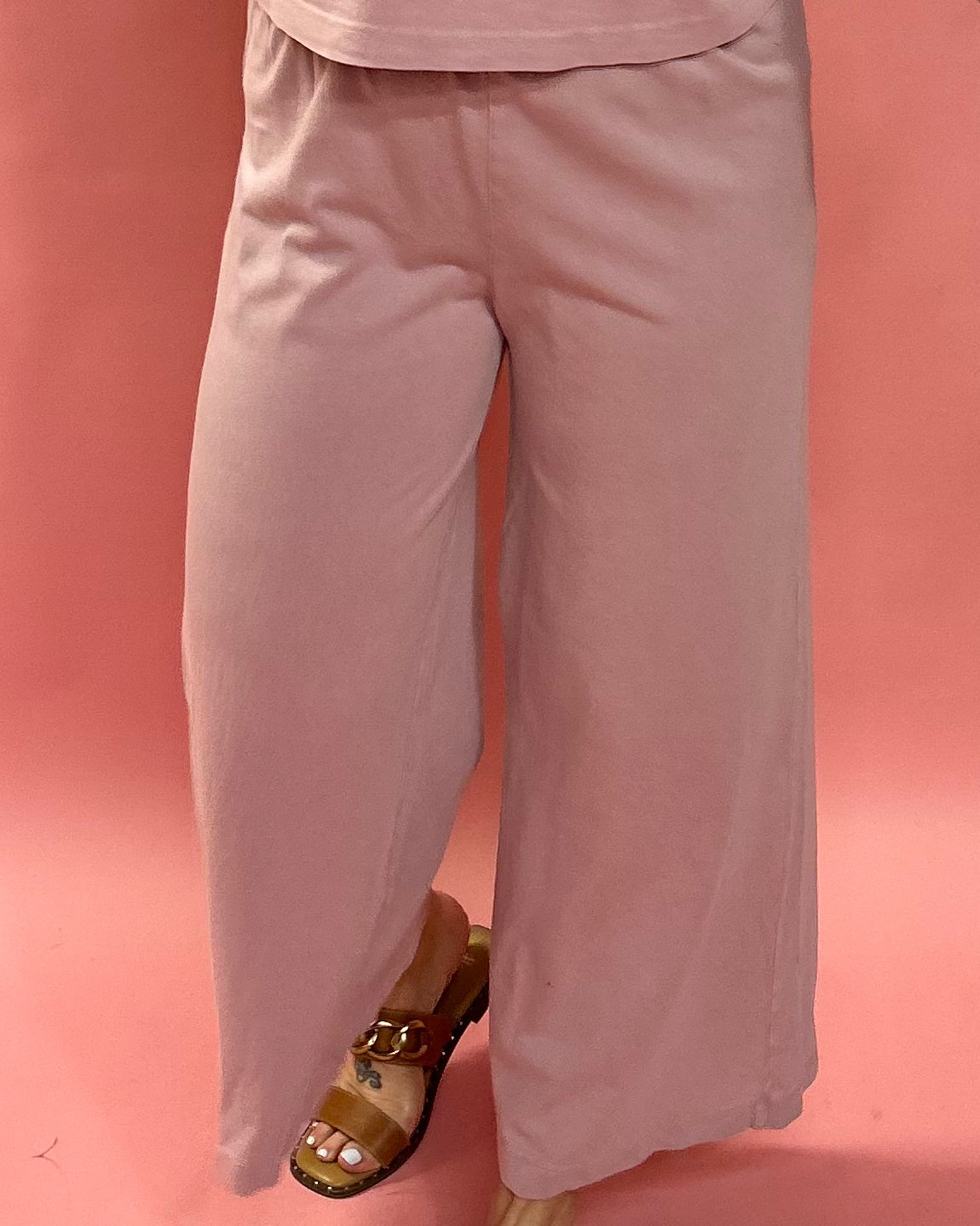 Scout Textured Slub Pant in Pink Smoke