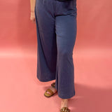 Scout Textured Slub Pant in Worn Blue