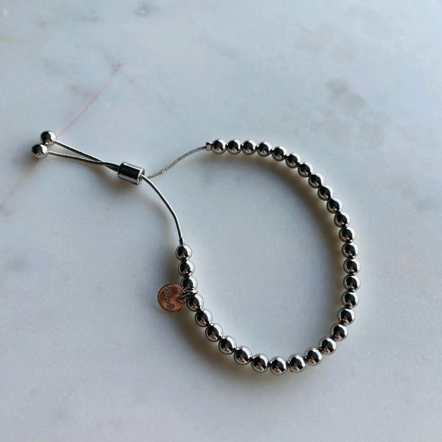 Silver Adjustable Bracelet