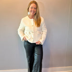 Simply Chic Button Front Cardigan