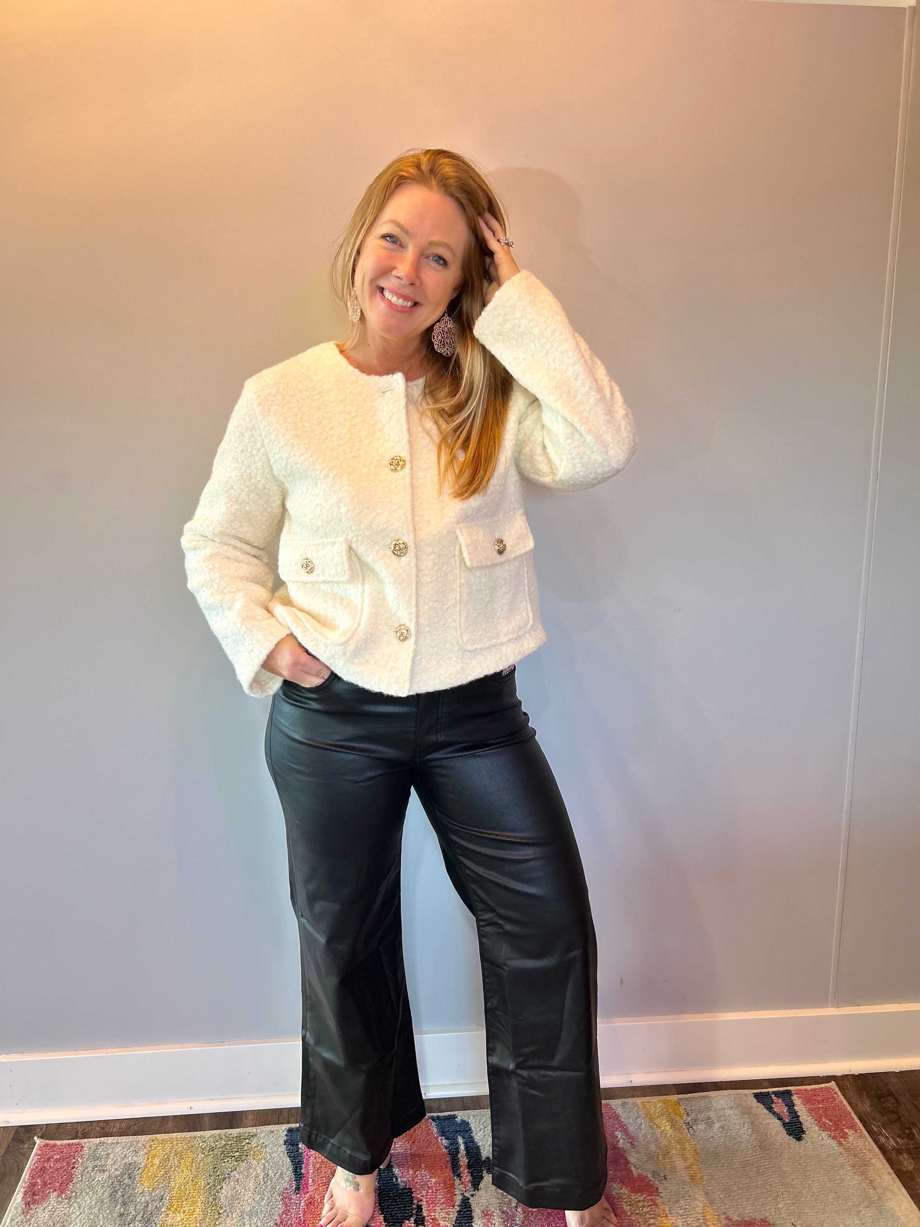 Simply Chic Button Front Cardigan