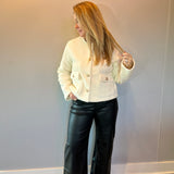 Simply Chic Button Front Cardigan