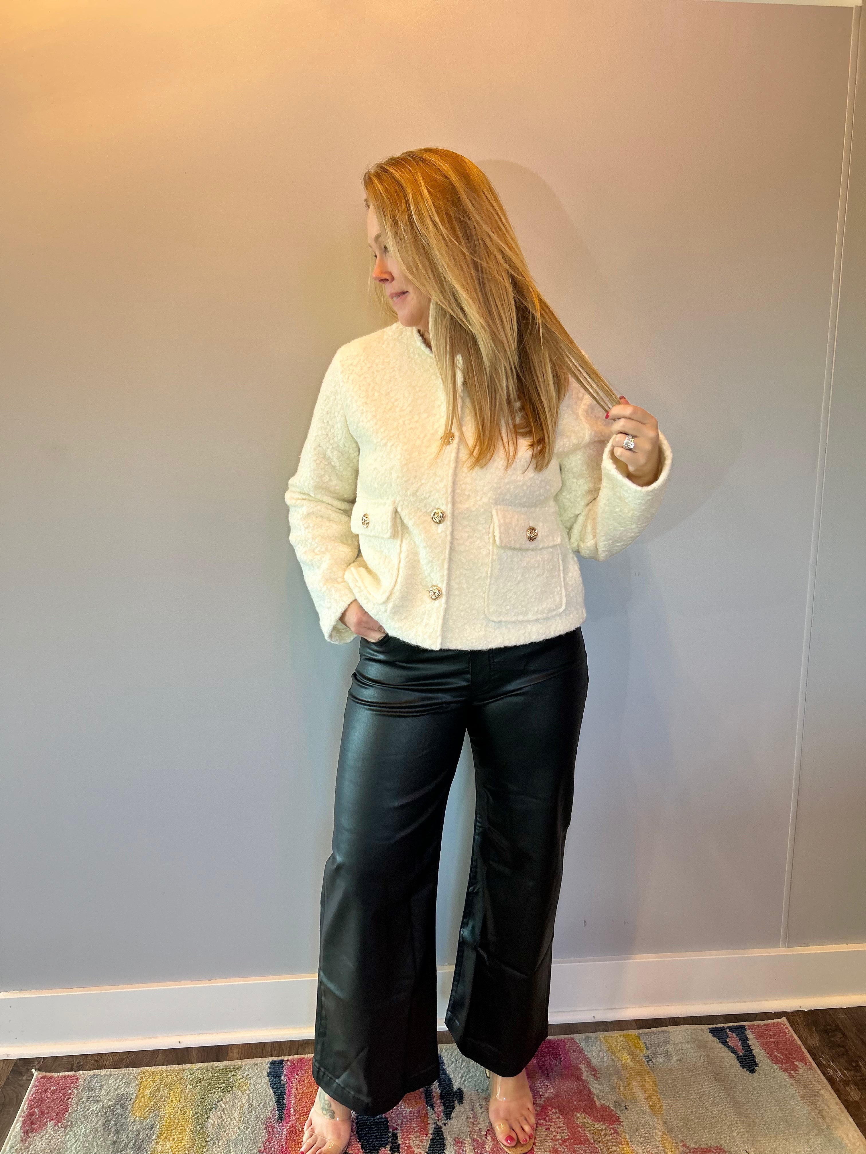 Simply Chic Button Front Cardigan