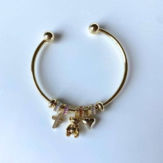 Slider Charm Cuff