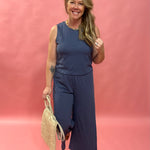 Scout Textured Slub Pant in Worn Blue