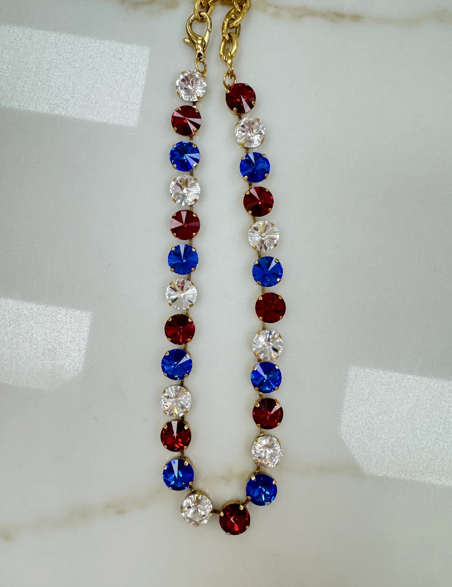 Sofia Necklace in 4th of July Mix Tova