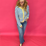 Soft Wave Contrast Knit Sweater - Shabby 2 Chic Boutiques