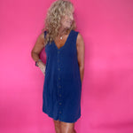 Solace Denim Mini Dress (ZSupply) - Shabby 2 Chic Boutiques