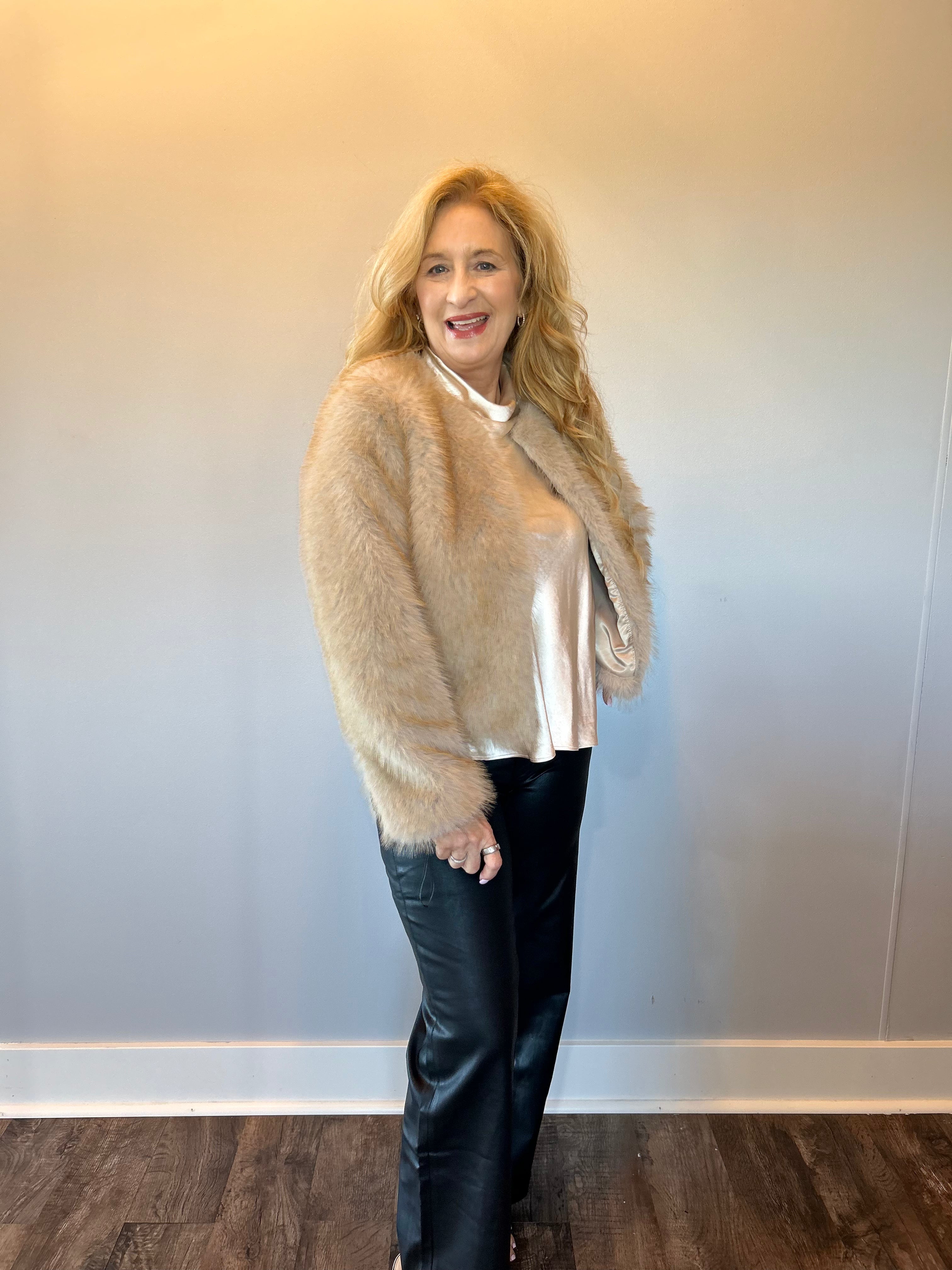 Sonya Premium Faux Fur Jacket