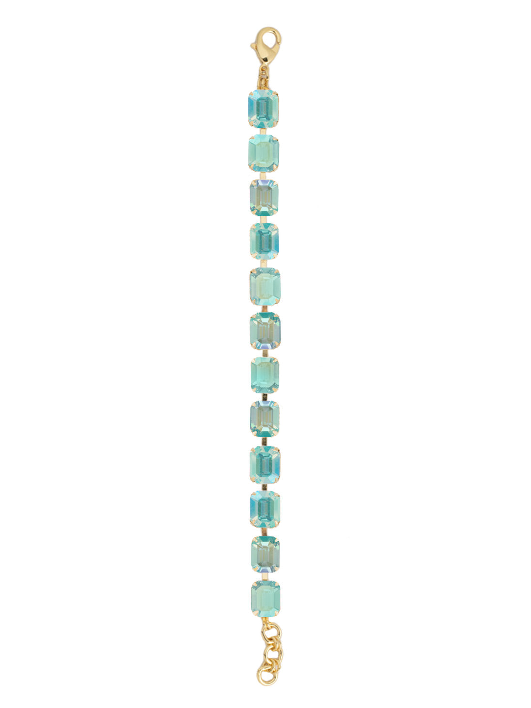 Sorrelli Aqua Aurora Borealis Octavia Repeating Tennis Bracelet - Shabby 2 Chic Boutiques