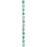 Sorrelli Aqua Aurora Borealis Octavia Repeating Tennis Bracelet - Shabby 2 Chic Boutiques