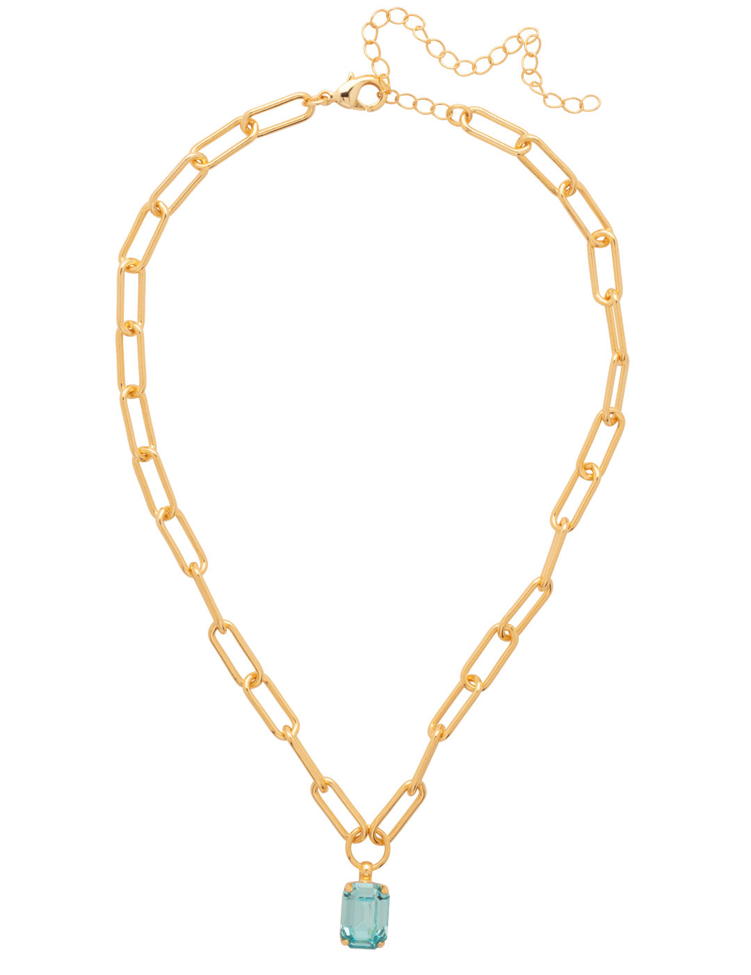 Sorrelli Aquamarine Nia Pendant Necklace - Shabby 2 Chic Boutiques