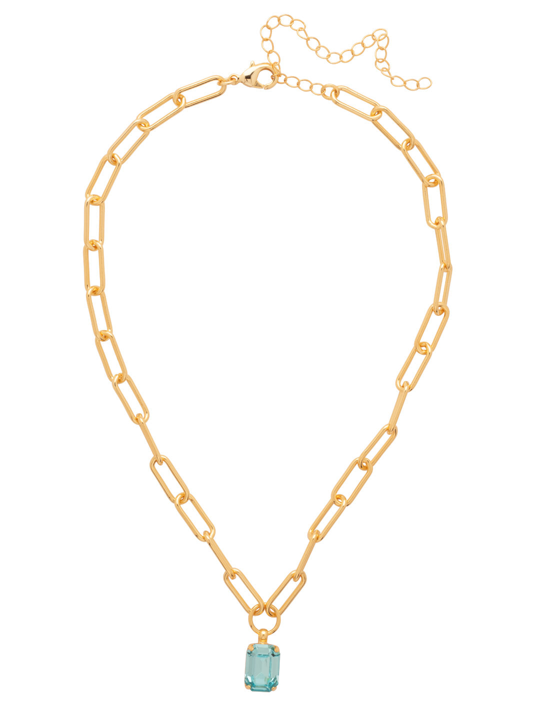 Sorrelli Aquamarine Nia Pendant Necklace - Shabby 2 Chic Boutiques