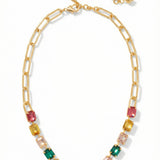 Sorrelli Candy Pop Octavia Paperclip Tennis Necklace - Shabby 2 Chic Boutiques